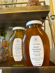 2 POUND RAW, LOW FILTERED HONEY