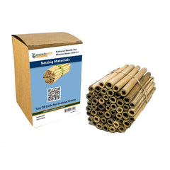 Spring Natural Reeds for Mason Bees - 8mm 50ct