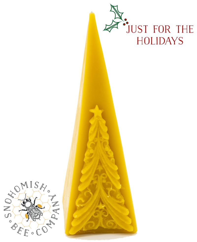 Holiday Pyramid Beeswax Candle *Limited Time*