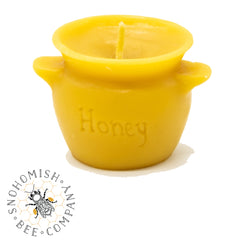 Honey Pot Beeswax Candle