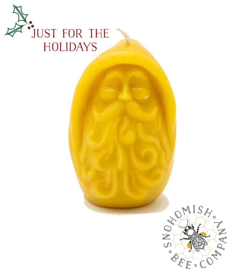 Old Man Winter Beeswax Candle *Limited Time*