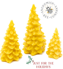 Christmas Tree Beeswax Candle *Limited Time*