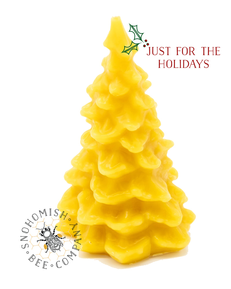 Holiday Tree Beeswax Candle *Limited Time*