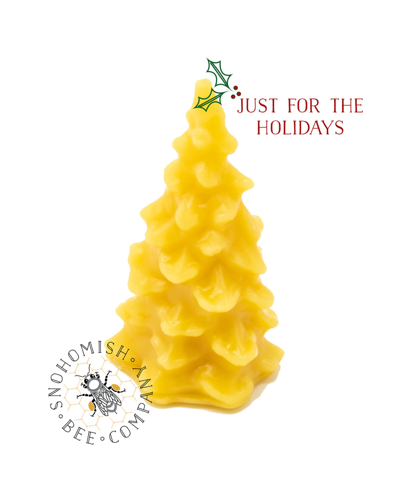 Christmas Tree Beeswax Candle *Limited Time*